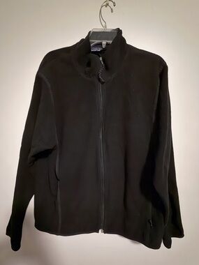 Patagonia Men's Black Full Zip Fleece Jacket size L